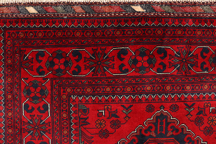 Dark Red Khal Mohammadi 6'  6" x 9'  4" - No. QA88853