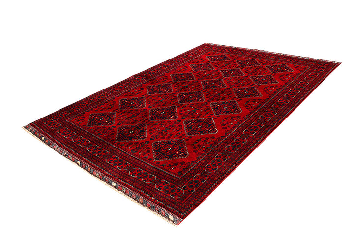 Dark Red Khal Mohammadi 6'  6" x 9'  4" - No. QA88853