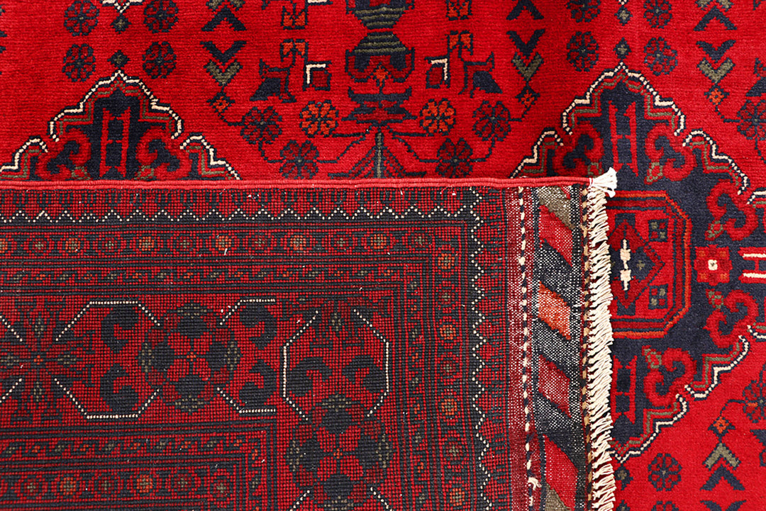Dark Red Khal Mohammadi 6'  6" x 9'  4" - No. QA88853