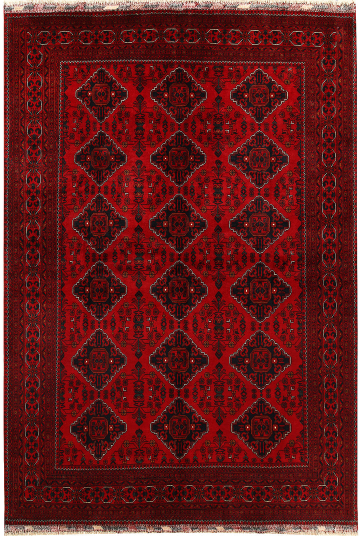 Dark Red Khal Mohammadi 6' 9 x 9' 11 - No. 68663 - ALRUG Rug Store