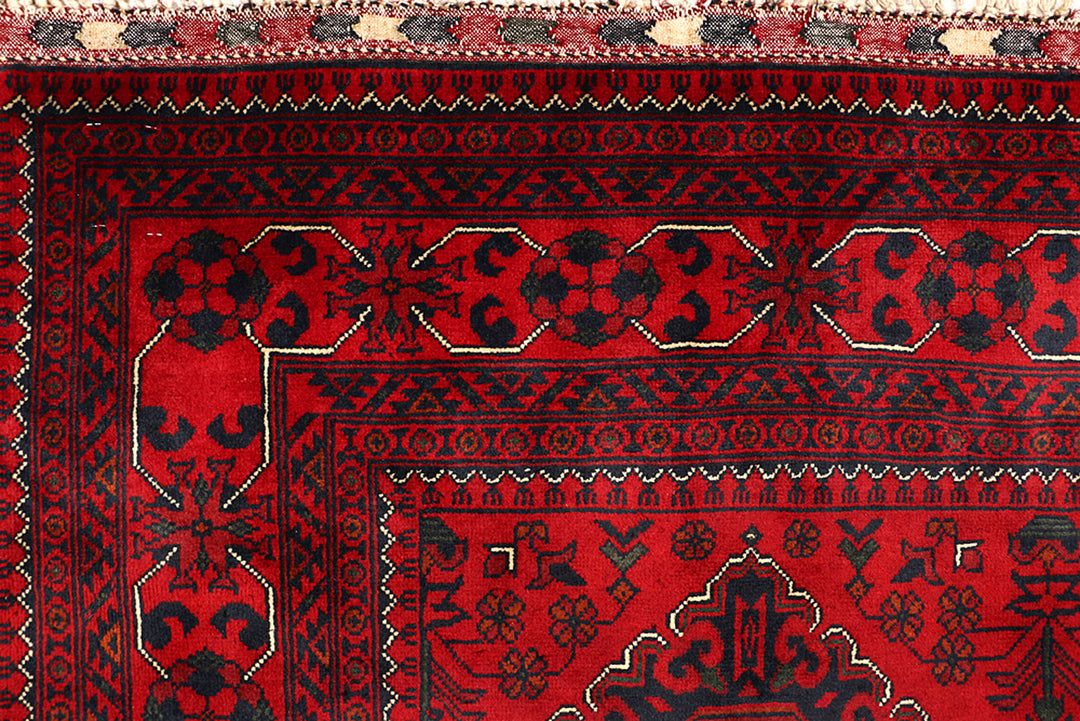 Dark Red Khal Mohammadi 6' 7 x 9' 9 - No. 68664 - ALRUG Rug Store
