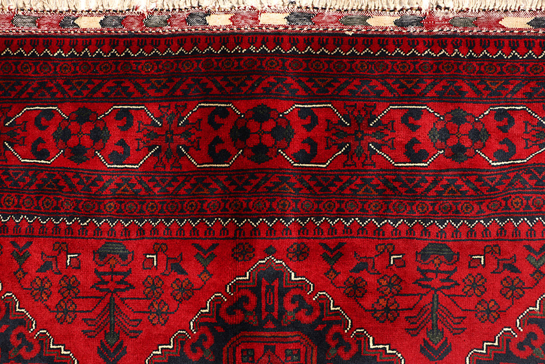 Dark Red Khal Mohammadi 6' 7 x 9' 9 - No. 68664 - ALRUG Rug Store