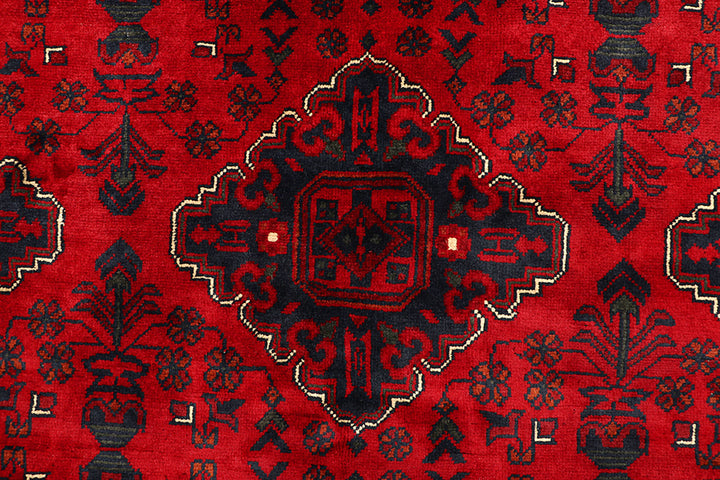 Dark Red Khal Mohammadi 6' 7 x 9' 9 - No. 68664 - ALRUG Rug Store
