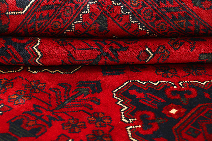 Dark Red Khal Mohammadi 6' 7 x 9' 9 - No. 68664 - ALRUG Rug Store