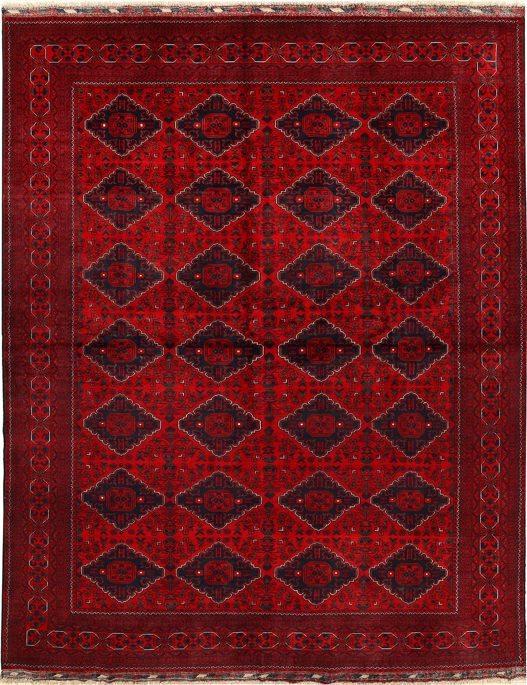 Dark Red Khal Mohammadi 8' x 10' 8 - No. 68665 - ALRUG Rug Store