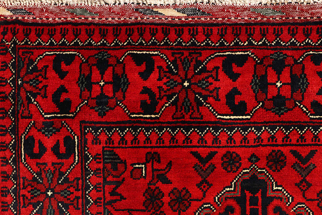Dark Red Khal Mohammadi 2' 9 x 9' 4 - No. 68668 - ALRUG Rug Store