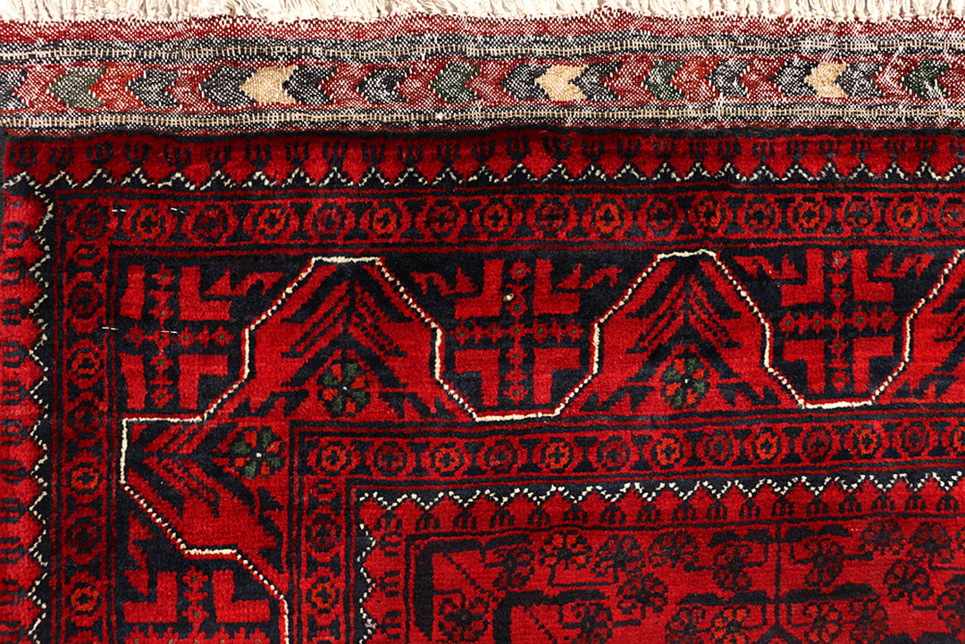 Dark Red Khal Mohammadi 2' 11 x 9' 8 - No. 68671 - ALRUG Rug Store