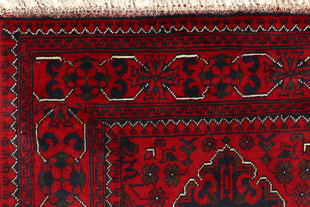 Dark Red Khal Mohammadi 2' 7 x 6' 6 - No. 68672 - ALRUG Rug Store