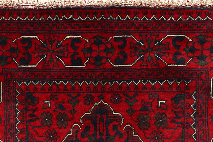 Dark Red Khal Mohammadi 2' 7 x 6' 6 - No. 68672 - ALRUG Rug Store