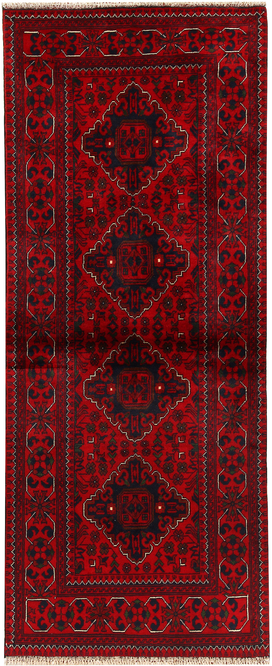 Dark Red Khal Mohammadi 2' 7 x 6' 6 - No. 68672 - ALRUG Rug Store