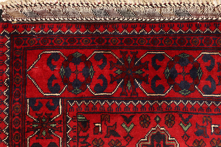 Dark Red Khal Mohammadi 2'  6" x 6'  4" - No. QA38946
