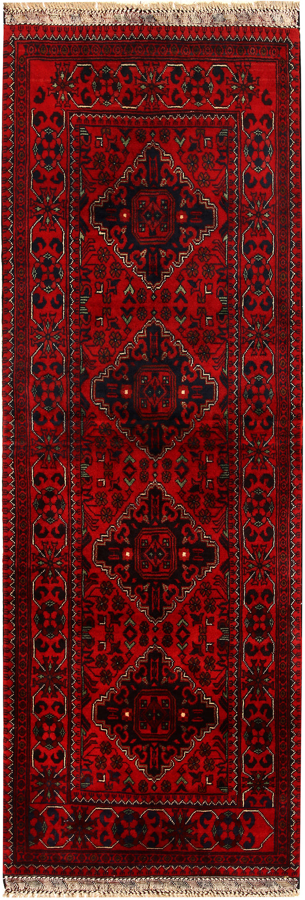 Dark Red Khal Mohammadi 2' 6 x 6' 4 - No. 68676 - ALRUG Rug Store