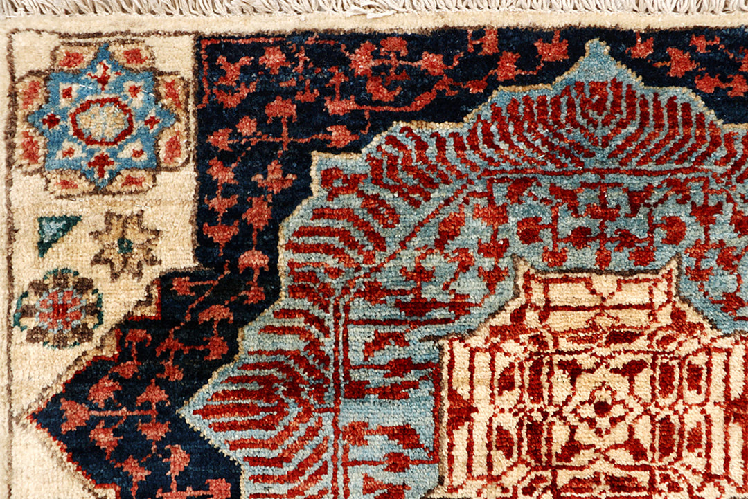 Multi Colored Mamluk 2' 8 x 10' 1 - No. 68680 - ALRUG Rug Store