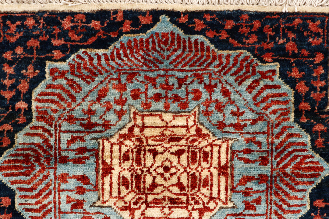 Multi Colored Mamluk 2'  8" x 10'  1" - No. QA51395