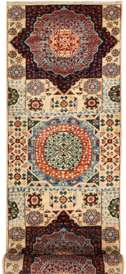 Multi Colored Mamluk 2' 8 x 10' 1 - No. 68680 - ALRUG Rug Store