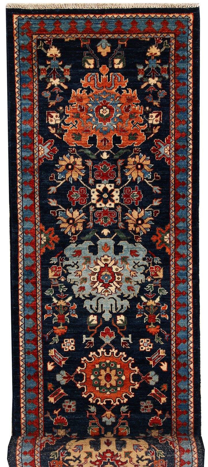 Multi Colored Ziegler 2' 7 x 9' 9 - No. 68681 - ALRUG Rug Store
