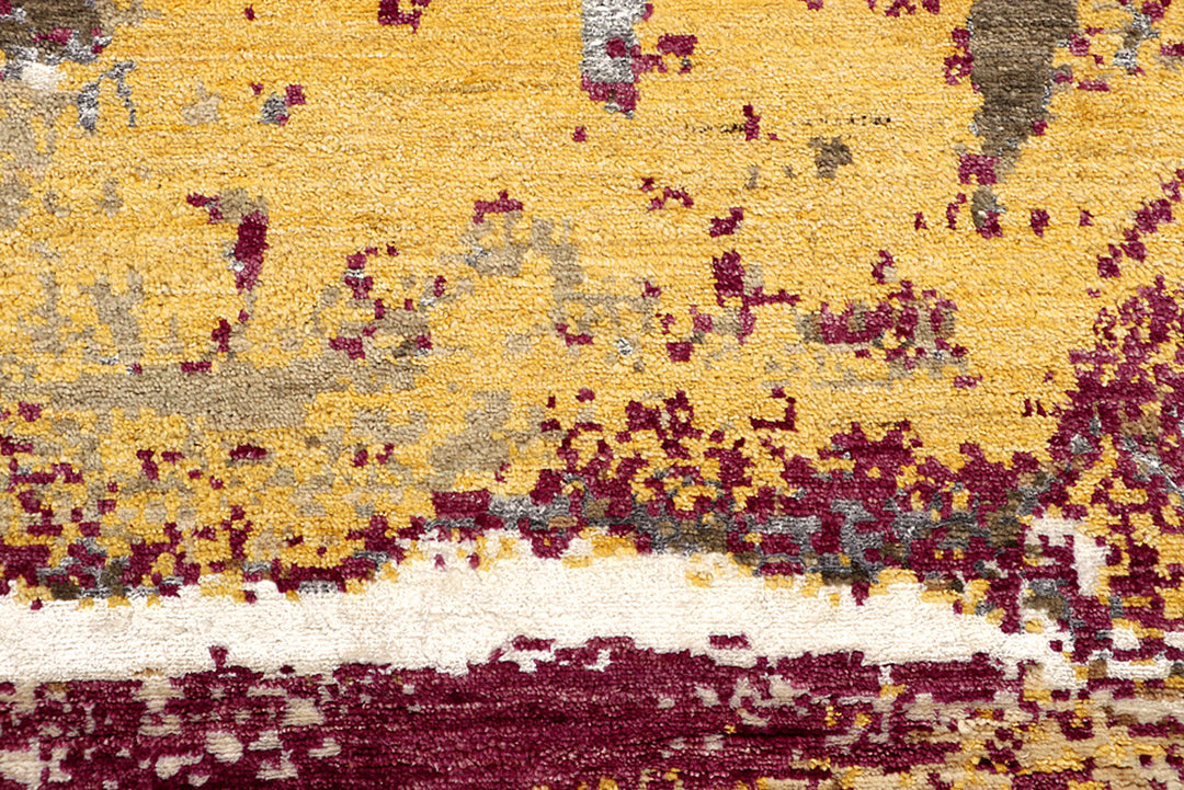 Multi Colored Abstract 4'  1" x 6' " - No. QA94411