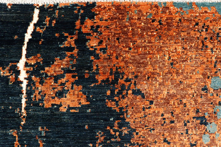 Multi Colored Abstract 7'  10" x 10'  3" - No. QA80661