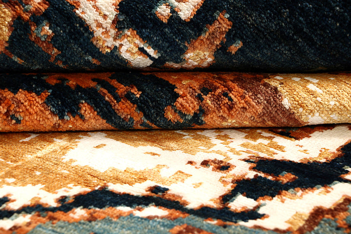 Multi Colored Abstract 7' 10 x 10' 3 - No. 68692 - ALRUG Rug Store