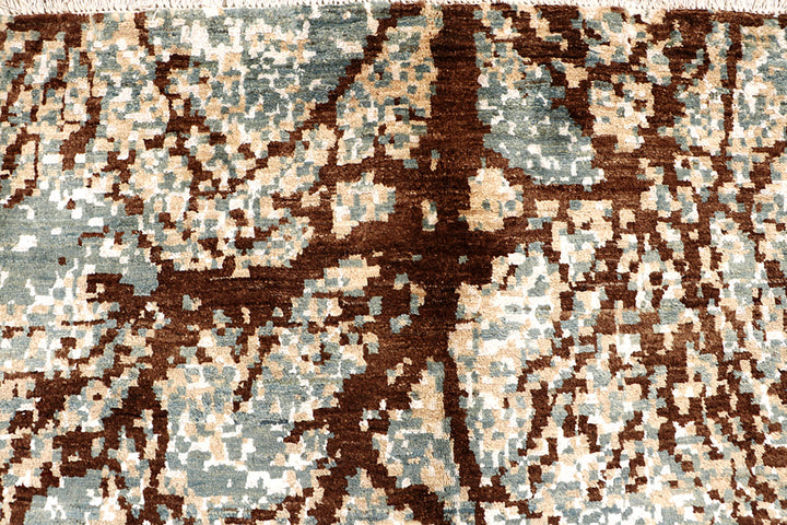 Multi Colored Abstract 7'  11" x 10' " - No. QA12298