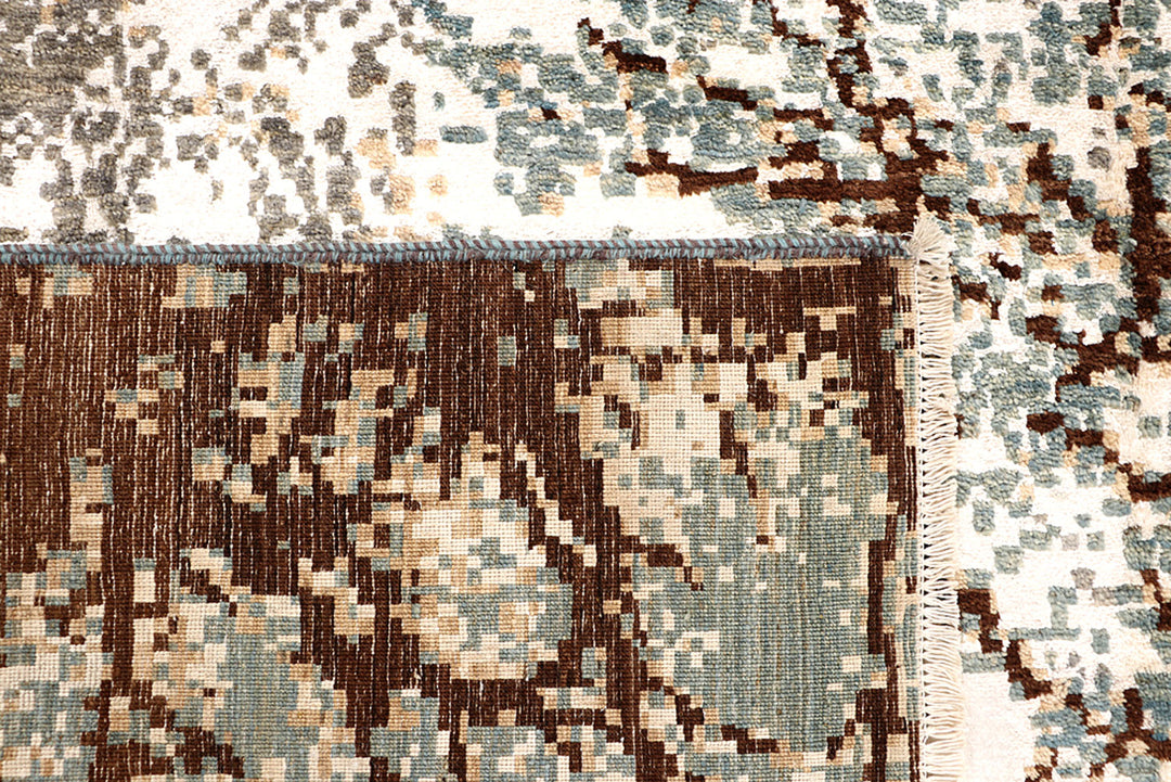 Multi Colored Abstract 7'  11" x 10' " - No. QA12298