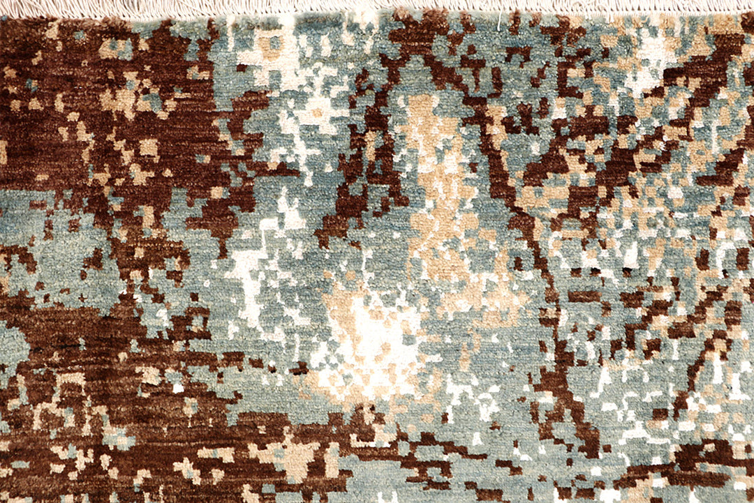 Multi Colored Abstract 7'  11" x 10'  2" - No. QA74446