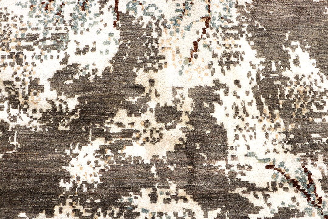 Multi Colored Abstract 7'  11" x 10'  2" - No. QA74446