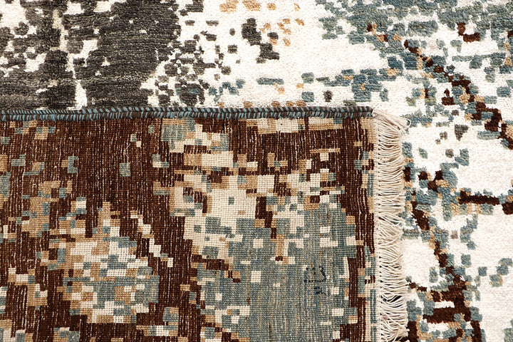 Multi Colored Abstract 7' 11 x 10' 2 - No. 68694 - ALRUG Rug Store