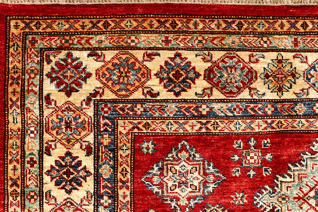 Firebrick Kazak 5' 1 x 6' 9 - No. 68695 - ALRUG Rug Store