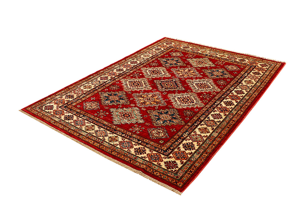 Firebrick Kazak 5' 1 x 6' 9 - No. 68695 - ALRUG Rug Store