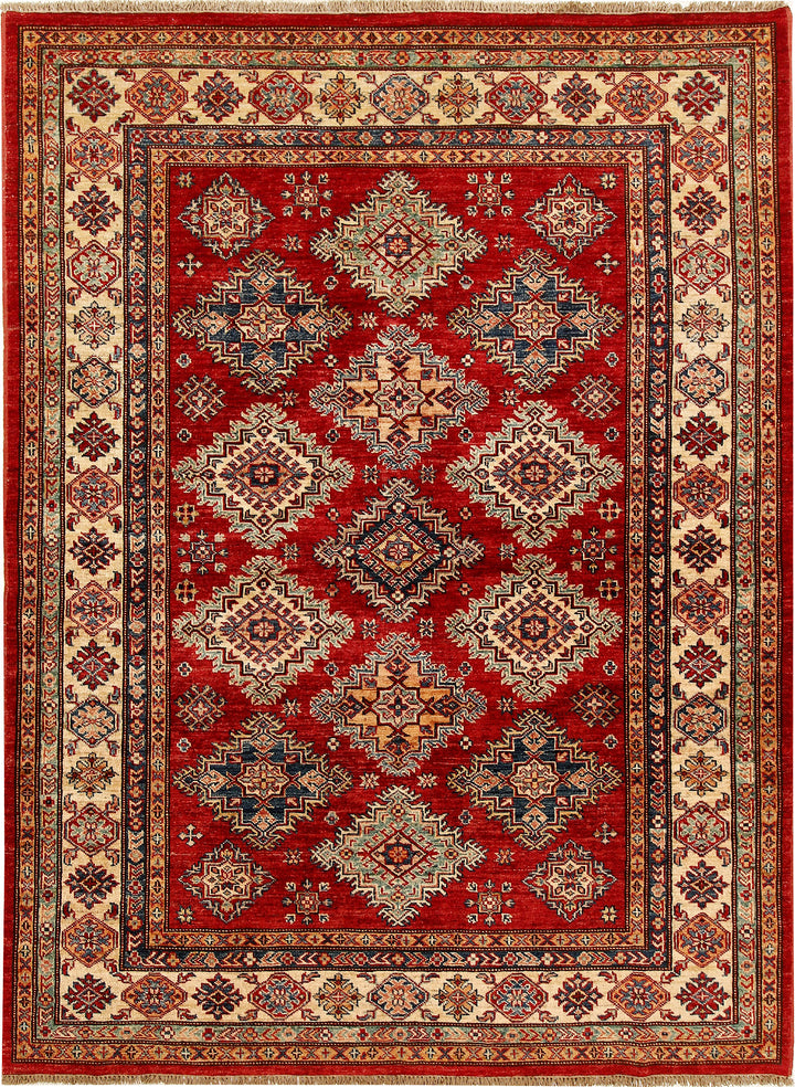 Firebrick Kazak 5' 1 x 6' 9 - No. 68695 - ALRUG Rug Store