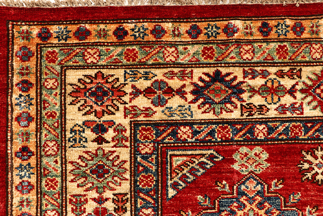 Firebrick Kazak 5' x 6' 6 - No. 68698 - ALRUG Rug Store