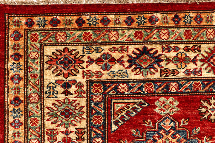 Firebrick Kazak 5' x 6' 6 - No. 68698 - ALRUG Rug Store
