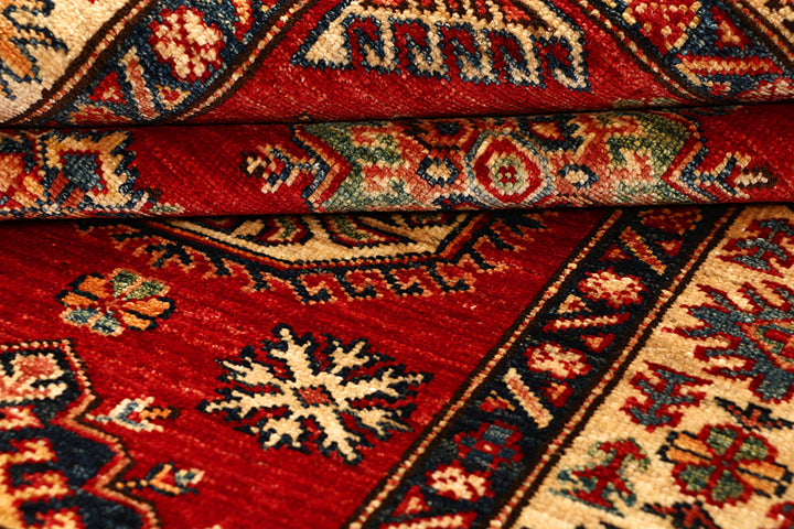 Firebrick Kazak 5' x 6' 6 - No. 68698 - ALRUG Rug Store