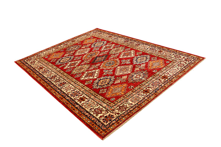 Dark Red Kazak 5' 10 x 7' 7 - No. 68701 - ALRUG Rug Store