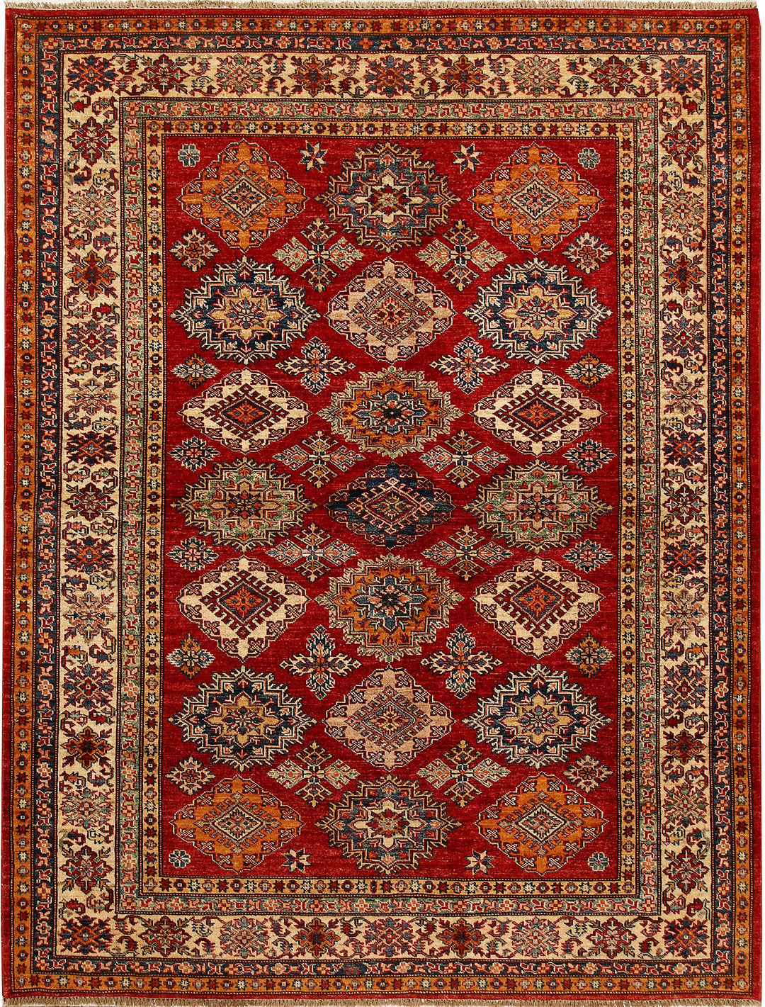 Dark Red Kazak 5' 10 x 7' 7 - No. 68701 - ALRUG Rug Store