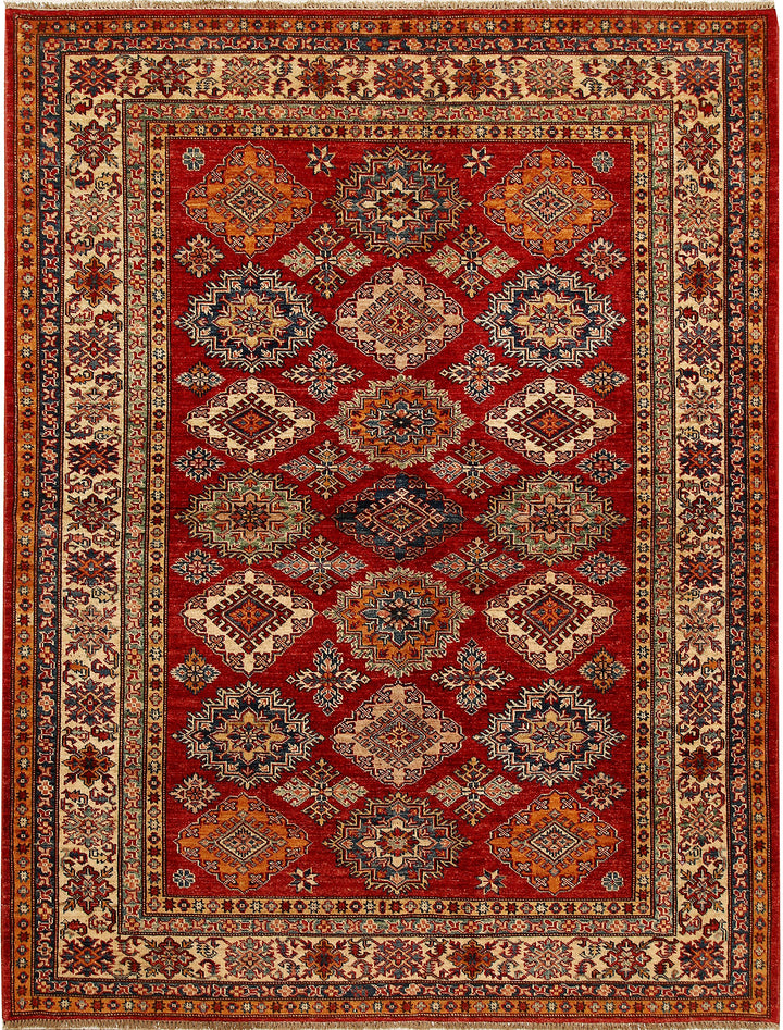 Dark Red Kazak 5' 10 x 7' 7 - No. 68701 - ALRUG Rug Store