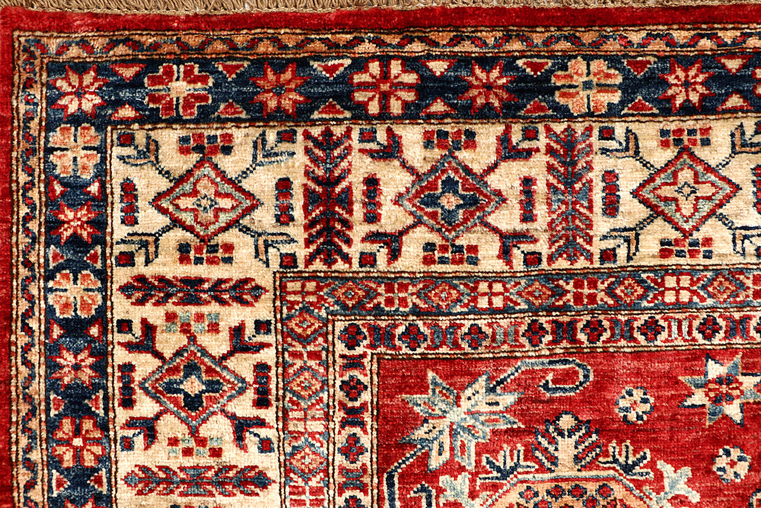 Dark Red Kazak 5' 7 x 8' - No. 68702 - ALRUG Rug Store