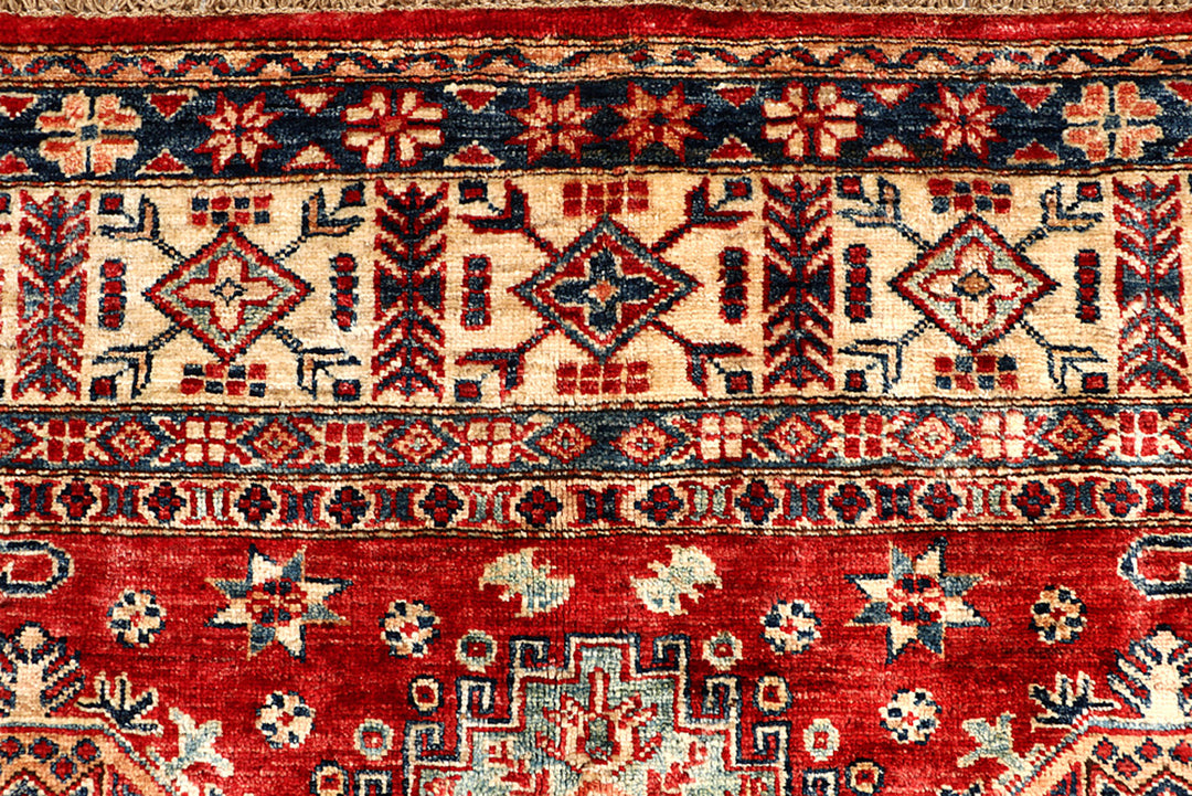 Dark Red Kazak 5' 7 x 8' - No. 68702 - ALRUG Rug Store