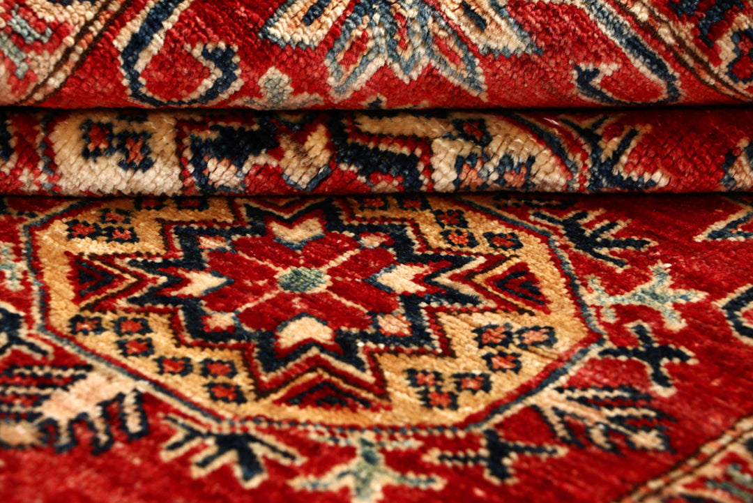 Dark Red Kazak 5' 7 x 8' - No. 68702 - ALRUG Rug Store