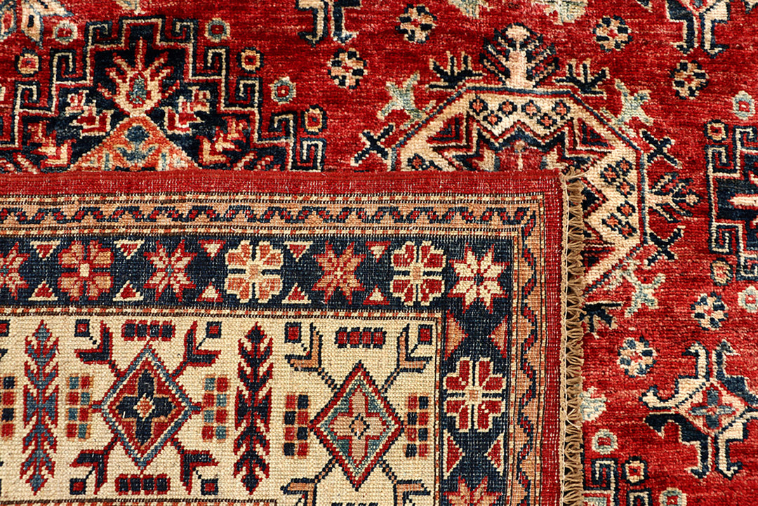 Dark Red Kazak 5' 7 x 8' - No. 68702 - ALRUG Rug Store