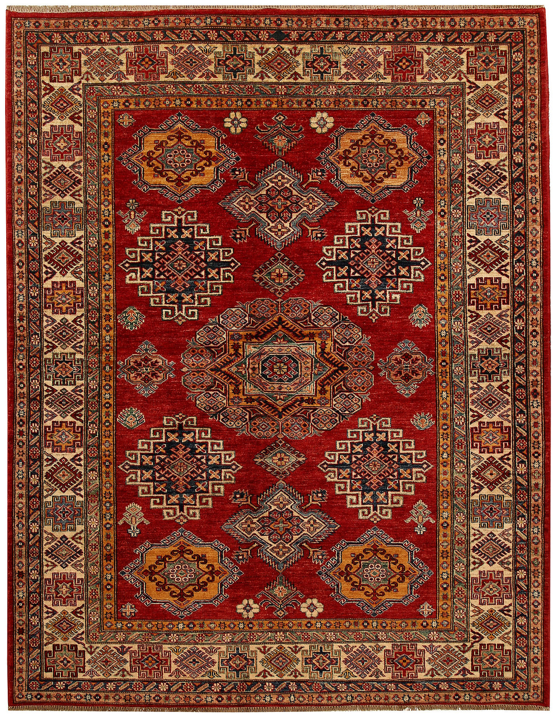 Firebrick Kazak 5' 11 x 7' 7 - No. 68703 - ALRUG Rug Store