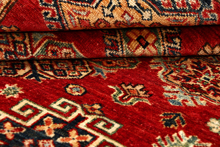 Firebrick Kazak 5' 5 x 7' 1 - No. 68704 - ALRUG Rug Store