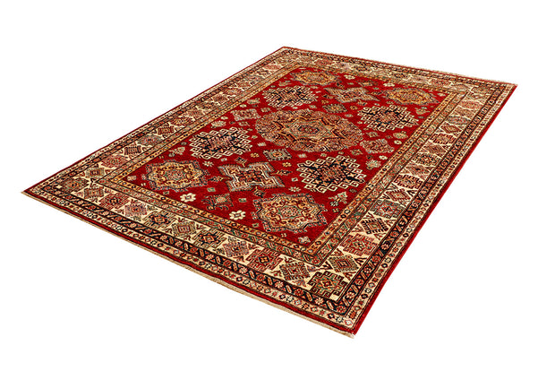Firebrick Kazak 5' 5 x 7' 1 - No. 68704 - ALRUG Rug Store
