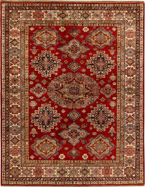 Firebrick Kazak 5' 5 x 7' 1 - No. 68704 - ALRUG Rug Store