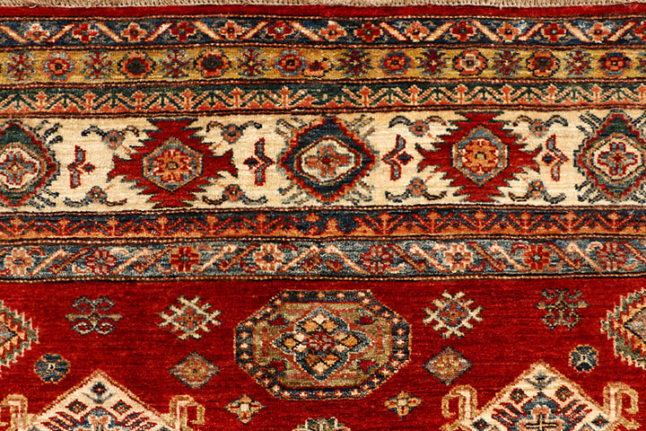 Dark Red Kazak 6' 7 x 9' 1 - No. 68705 - ALRUG Rug Store