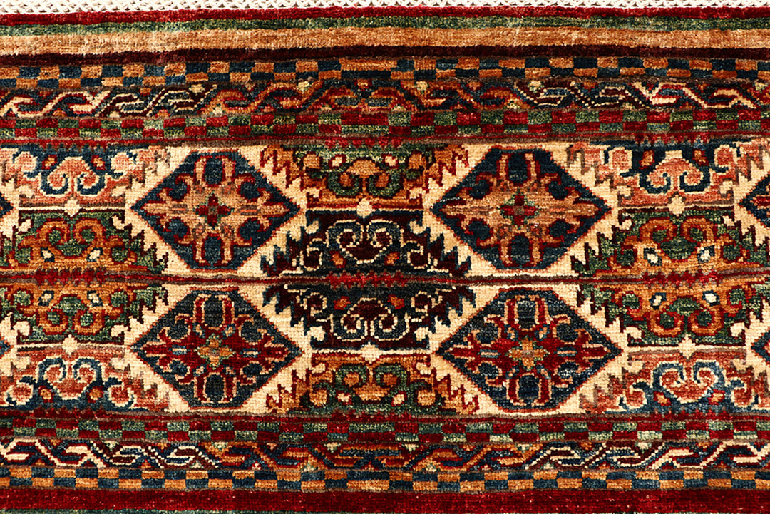 Multi Colored Kazak 5' x 6' 7 - No. 68720 - ALRUG Rug Store
