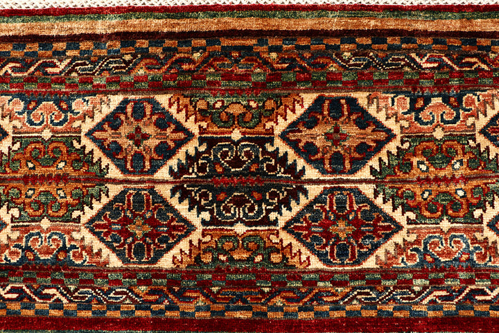 Multi Colored Kazak 5' x 6' 7 - No. 68720 - ALRUG Rug Store