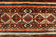 Multi Colored Kazak 5' x 6' 7 - No. 68720 - ALRUG Rug Store