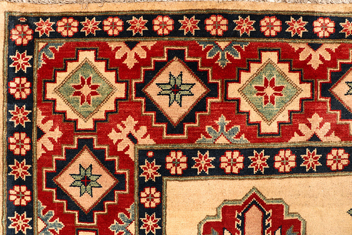 Navajo White Kazak 8' 6 x 11' 3 - No. 68721 - ALRUG Rug Store